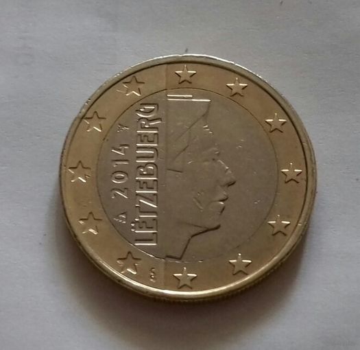 1 евро, Люксембург 2014 г.