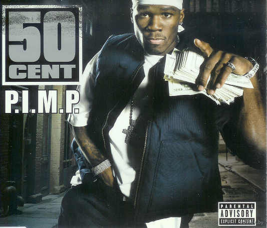 50 Cent - P.I.M.P.-2003,CD, Single, Enhanced,Made in UK.