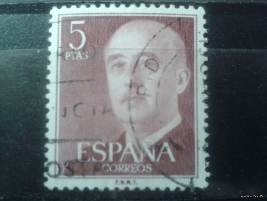 Испания 1955 Генерал Франко 5 п