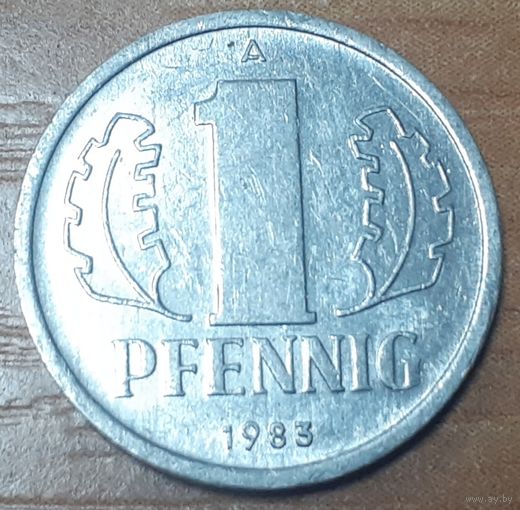 Германия - ГДР 1 пфенниг, 1983 (14-17-10)