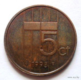 5 центов 1998 Нидерланды