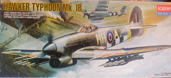 Модель самолёта Hawker Typhoon IB, Academy, 1/72