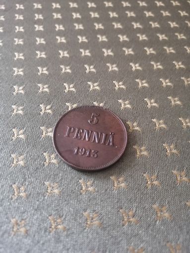 5 пенни 1913