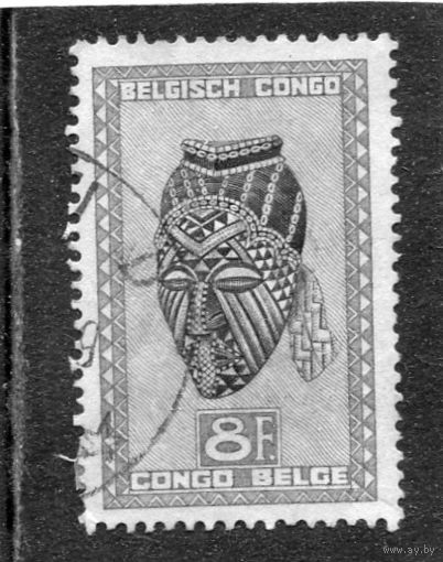 Бельгийское Конго. Ритуальные маски