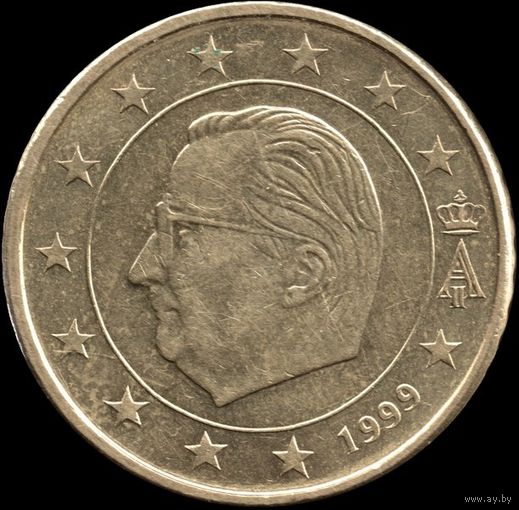 Бельгия 50 евроцентов 1999 г. КМ#229 (2-6)