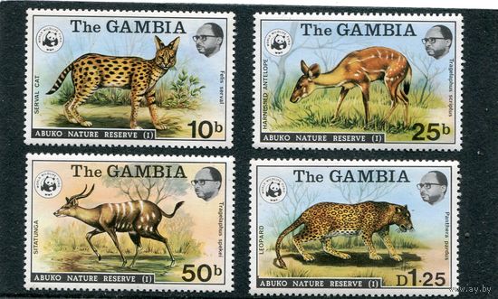 Гамбия. Фауна. Охрана природы