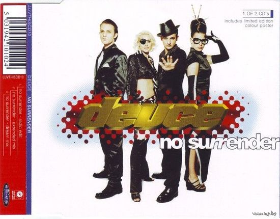Deuce - No Surrender-1996,CD, Single,Made in UK.