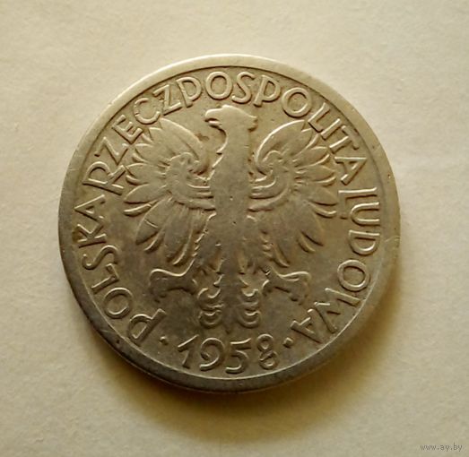 Польша 2 злотых 1958 г (3)