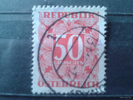 Австрия 1949 Доплатная марка 50 грошей