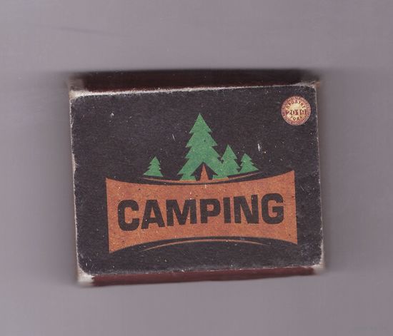 Спичечный коробок Camping (продукт года 2019). Возможен обмен