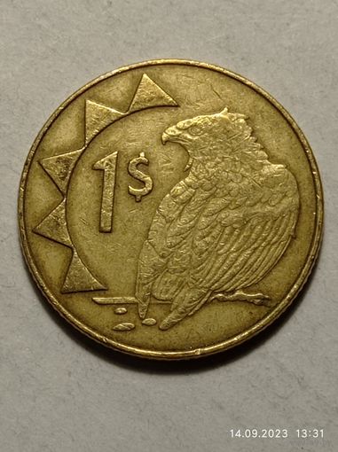 Намибия 1  доллар 1998 года .