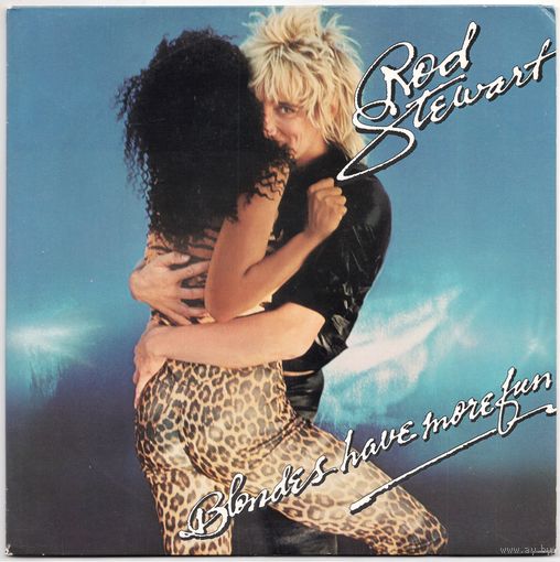 LP Rod Stewart 'Blondes Have More Fun'