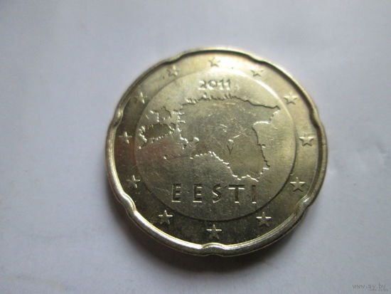 20 евроцентов, Эстония 2011 г.