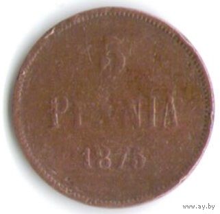 5 пенни 1875 год _состояние VF-