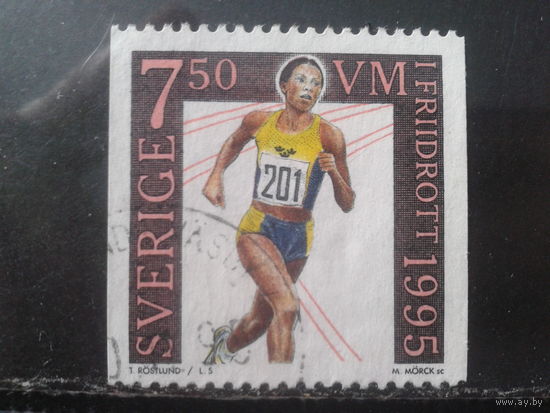 Швеция 1995 Легкая атлетика, бег