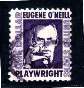 США.Ми-934.Евгений О'Нил (188-1953), драматург. Серия: Знаменитые американцы.1967.