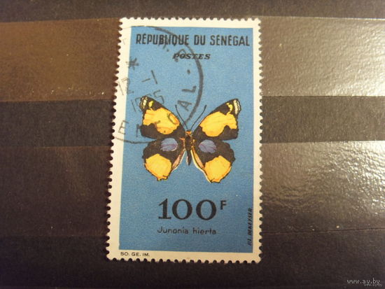 1963 высокономинальная дорогая марка Сенегала фауна бабочка (5-3)