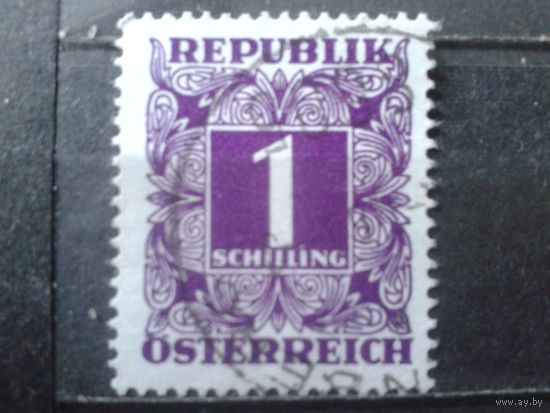 Австрия 1949 Доплатная марка 1 шилинг