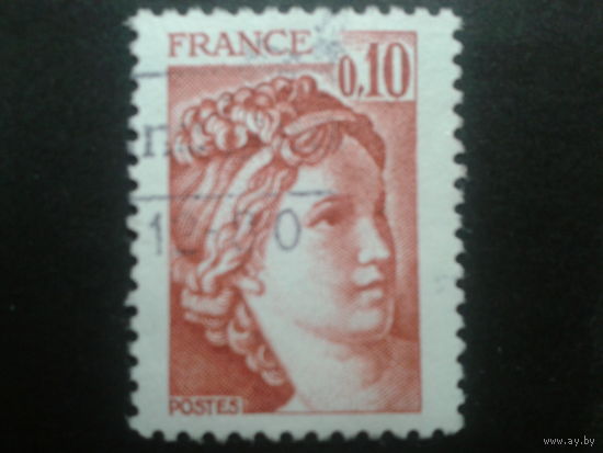 Франция 1978 стандарт 0,10