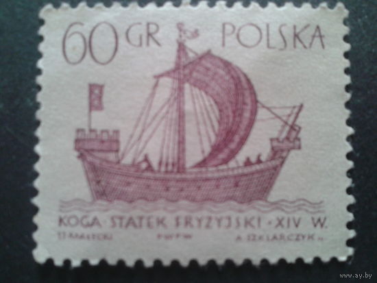 Польша 1963 стандарт когг 14 век