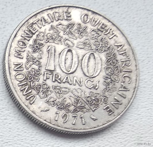 Западная Африка (BCEAO) 100 франков, 1971 6-7-5