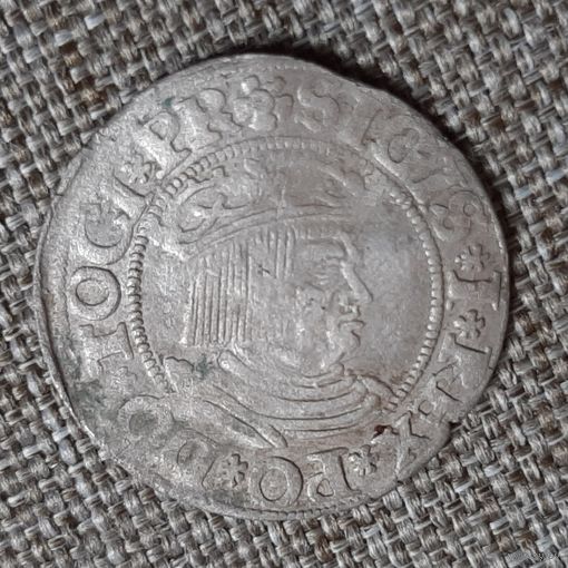 Монета 1 грош 1532 г. Жигимонт Старый,    м.дв  Данциг /Гданьск,