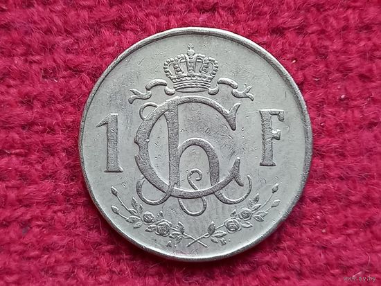 Люксембург 1 франк 1952 г.