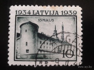 Латвия 1939 замок Ливонского ордена