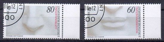 Европа Охрана окружающей среды ФРГ 1986 год серия из 2-х марок