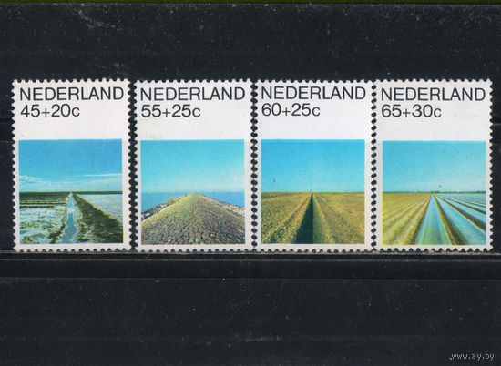 Нидерланды 1981 Осушение и рекультивация польдеров Полная #1176-9**