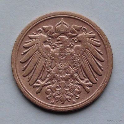 Германия - Германская империя 1 пфенниг. 1911. A