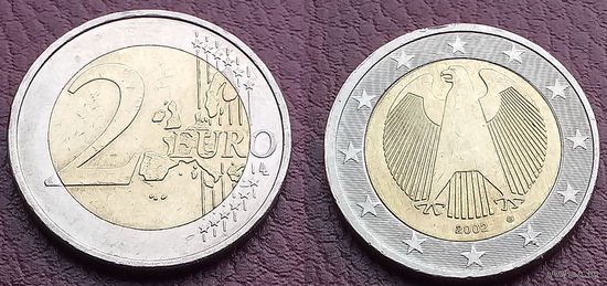 ГЕРМАНИЯ 2 Euro 2002 год