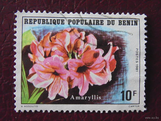 Бенин 1981 г. Цветы.
