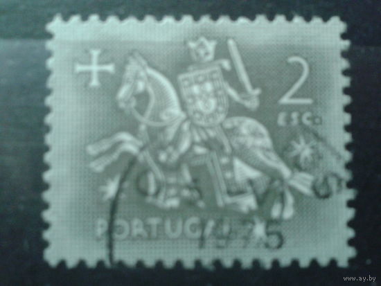 Португалия 1953 Стандарт, рыцарь 2,0 эскудо