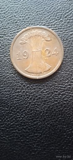 Германия 2 пфеннига 1924 г. - А