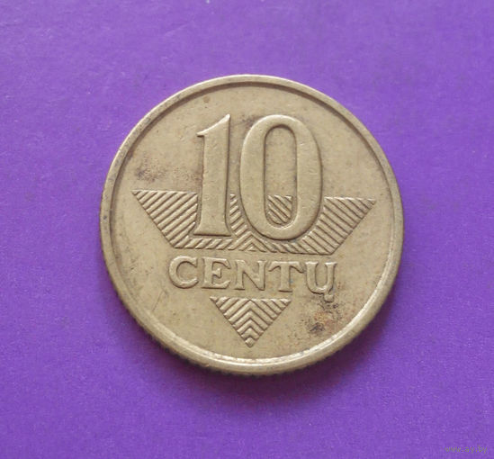 10 центов 1998 Литва #08