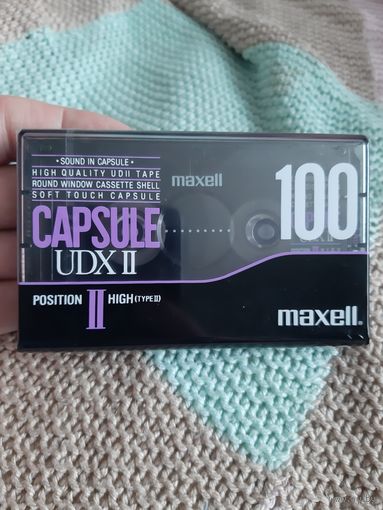 Кассета maxell UDX II 100.