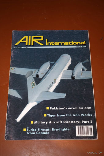 Авиационный журнал AIR INTERNATIONAL номер 6-1991
