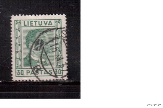 Литва-1936 (Мих.411)  гаш.   , Стандарт,  Президент,