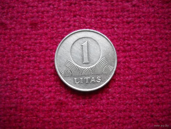 Литва 1 лит 2002 г.