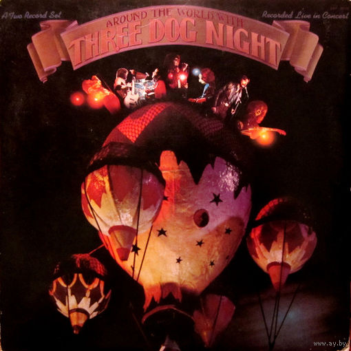 Three Dog Night - Around The World With Three Dog Night - 2LP - 1973