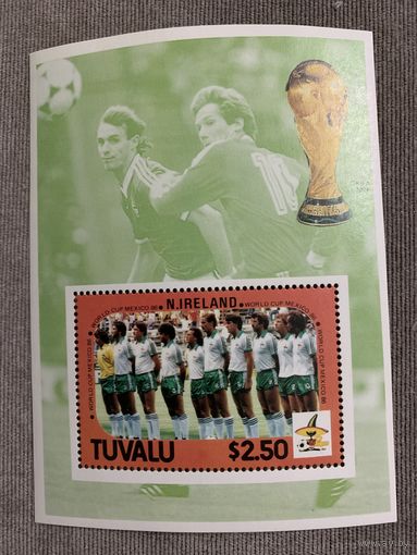 Тувалу 1986. Чемпионат мира по футболу Мехико-86. Блок