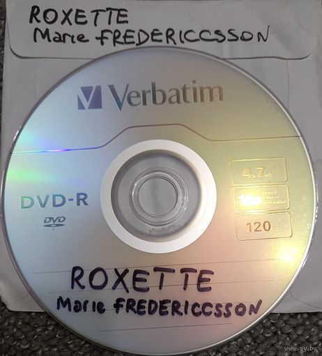 DVD MP3 дискография ROXETTE, Marie FREDERIKSSON - 1 DVD