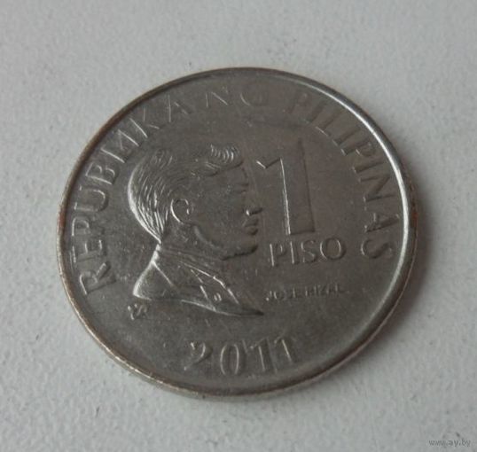 1 песо Филиппины 2011 года