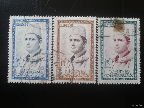 Марокко 1956 Мухммед 5 вначале султан, а с 1956 г. - король