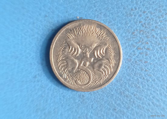 Австралия 5 центов 2000 год ехидна