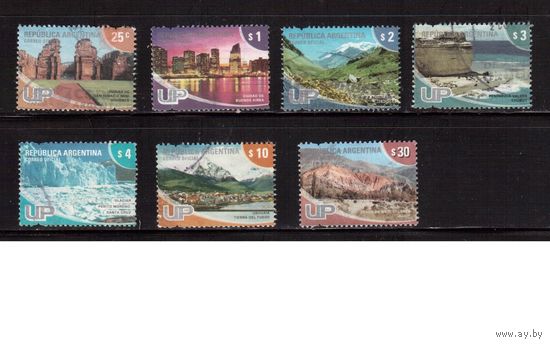 Аргентина-2008 (Мих.3224-) ,  гаш., 7 марок,  Природа