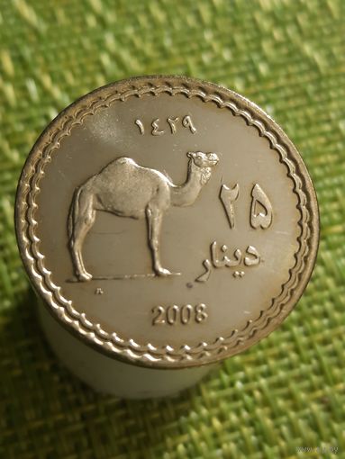 25 динар султанат Дарфур ( Судан ) 2008 г ( фауна , верблюд )