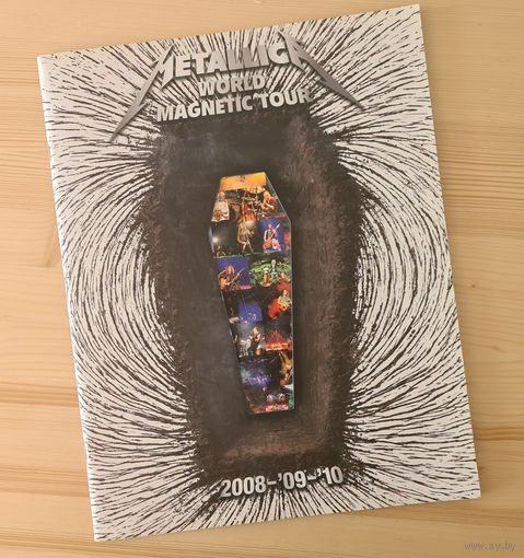 Metallica Tourbook World Magnetic 2008-09-10