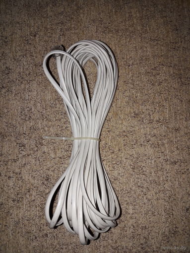 Телефонный кабель (удлинитель) 10м